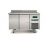 Mesa Refrigerada Acero Inoxidable 2 Puertas Opacas 2 Estantes 245 Litros Gama ERMS 2020x600x850h mm ERMS-200 Docriluc