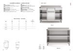 Mueble Estantería Acero Inoxidable 1 Estante Gama EESM 2020x600x1040h mm EESM-200 Docriluc - Imagen 2