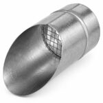 Ø 300 mm - Pico Flauta de Acero Galvanizado con Malla para la Instalación de Extracciones de Humo PF300 Donbar