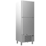 Armario de Refrigeración Acero Inoxidable 2 Puertas Opacas 3 Estantes 490 Litros Gama IAN 500 - 687x712x2060h mm IAN502 Infrico