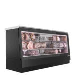 Vitrina de Maduración de Carnes "Dry Aging" en Acero Lacado Negro con 2 Estantes 470 Litros VC 1400 MDAB Infrico